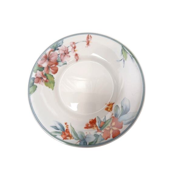 Christopher Stuart Portico 6" Saucer Plate Y0244 Replacement Honeysickle FLORAL - Picture 1 of 7